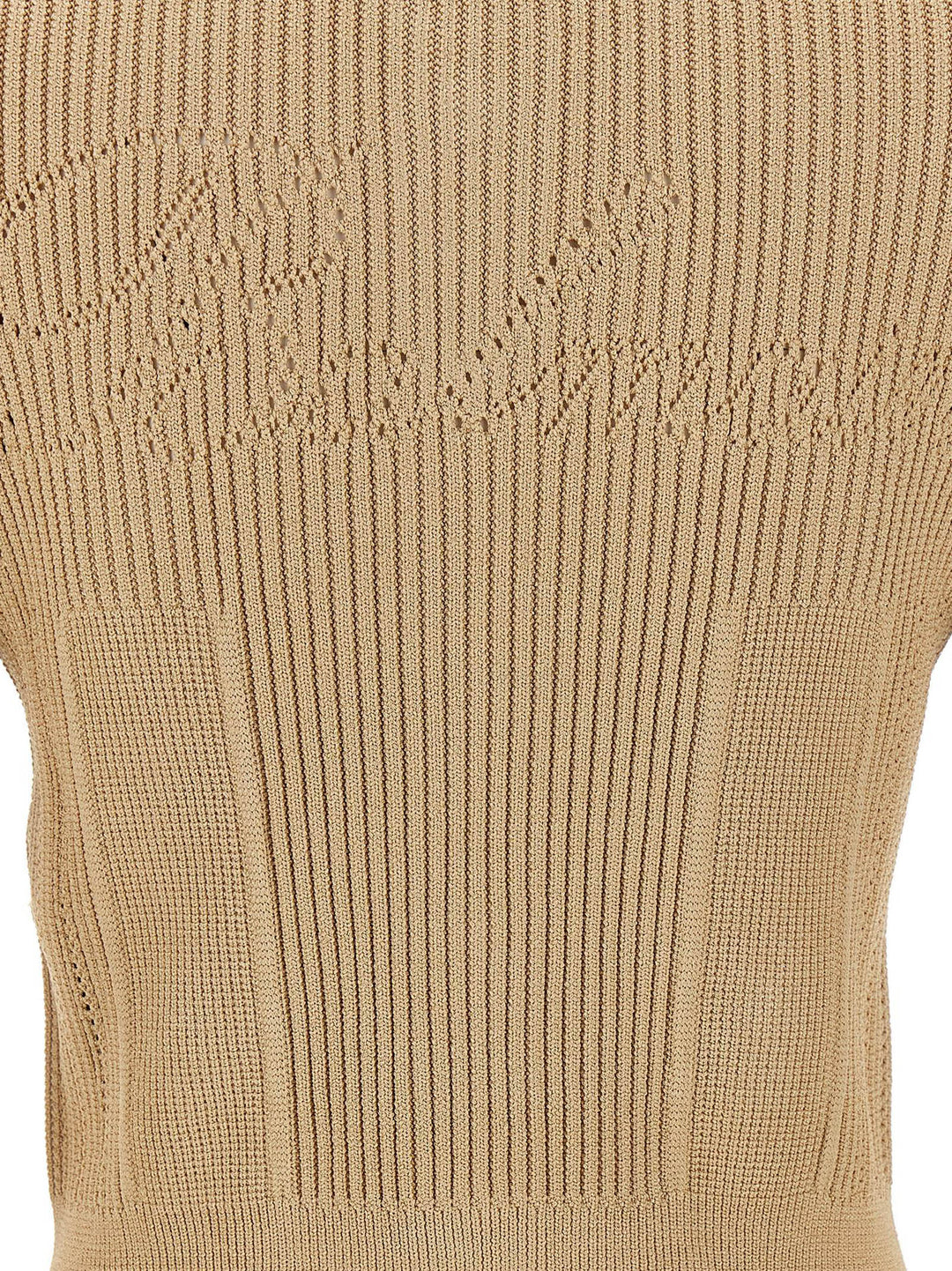 Ribbed Cardigan Sweater, Cardigans Beige