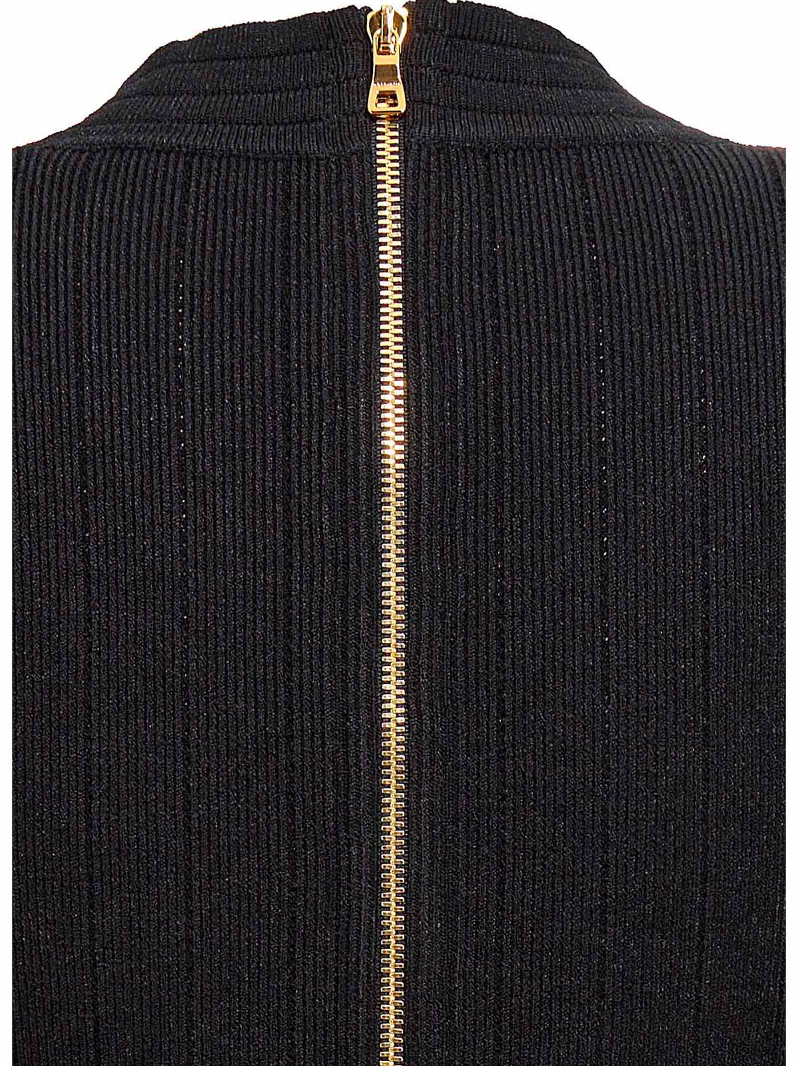 Balmain Chiocciola Dresses Black | Wanan Luxury
