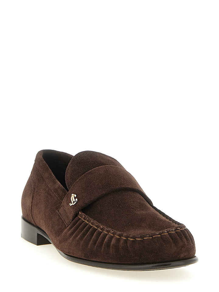 Jimmy Choo Ellis Loafers - Brown | 7eaf11016ea3b783732207ade2d402699601b2f3