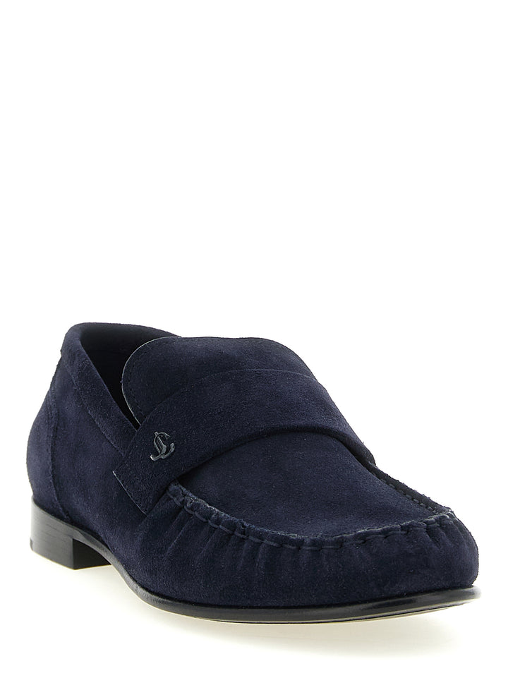 Jimmy Choo Ellis Loafers - Blue | 84dfe647d3fa2765a8b0dd98975f6c16163396ac