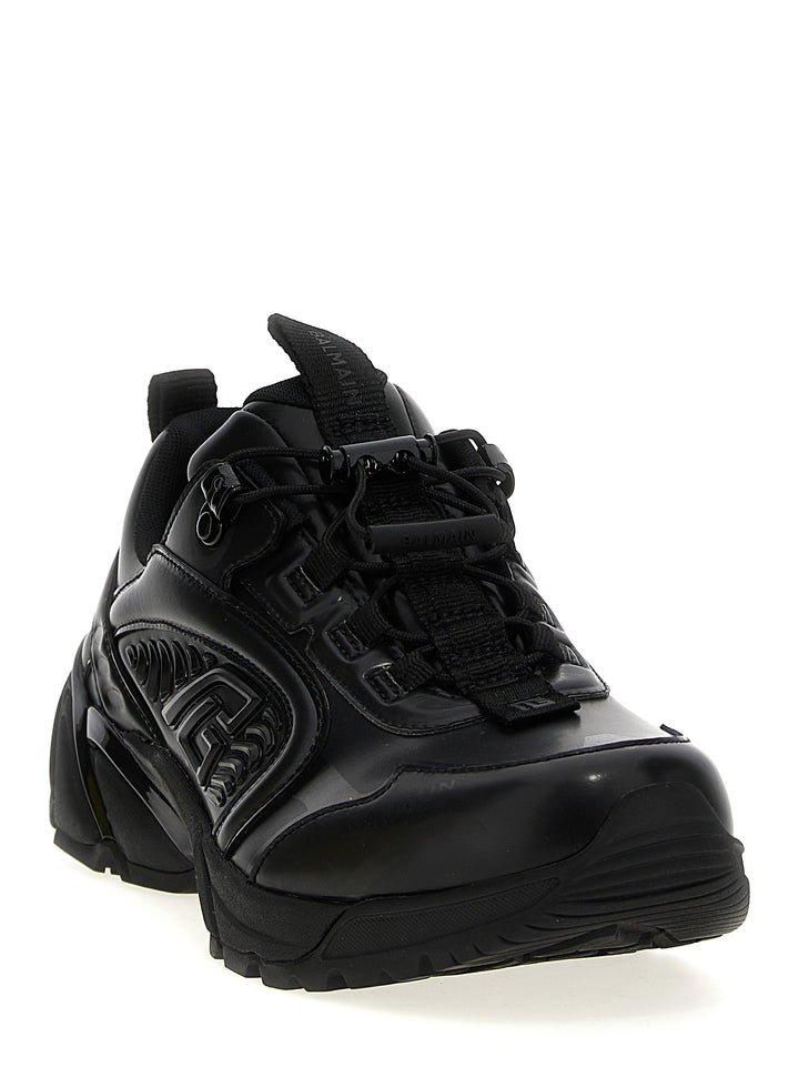 Balmain Cosmic Dust Sneakers - Black | dd82ecae4eacdcbb1990becbed1ed5fd6d36f8d4