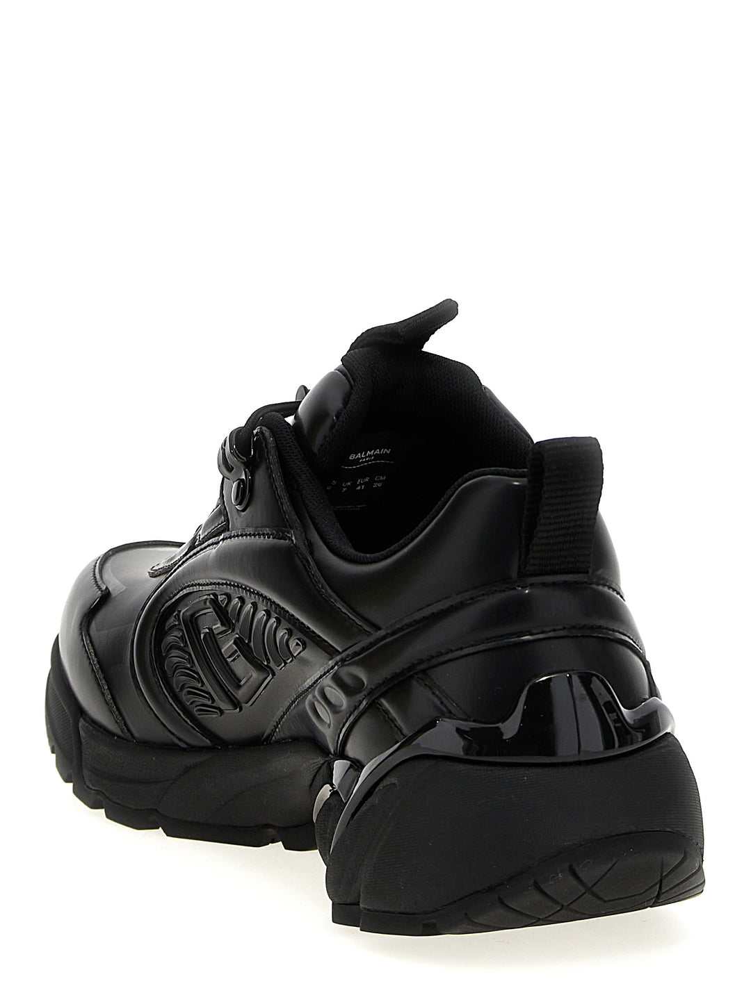 Balmain Cosmic Dust Sneakers - Black | 69d983ba79a96d64ee7606931bcd1bbde7a3779c