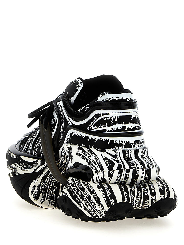 Balmain Unicorn Sneakers - White/Black | 73cdbc6d7b3fba6b96d399eef3fa1acd849c4fff