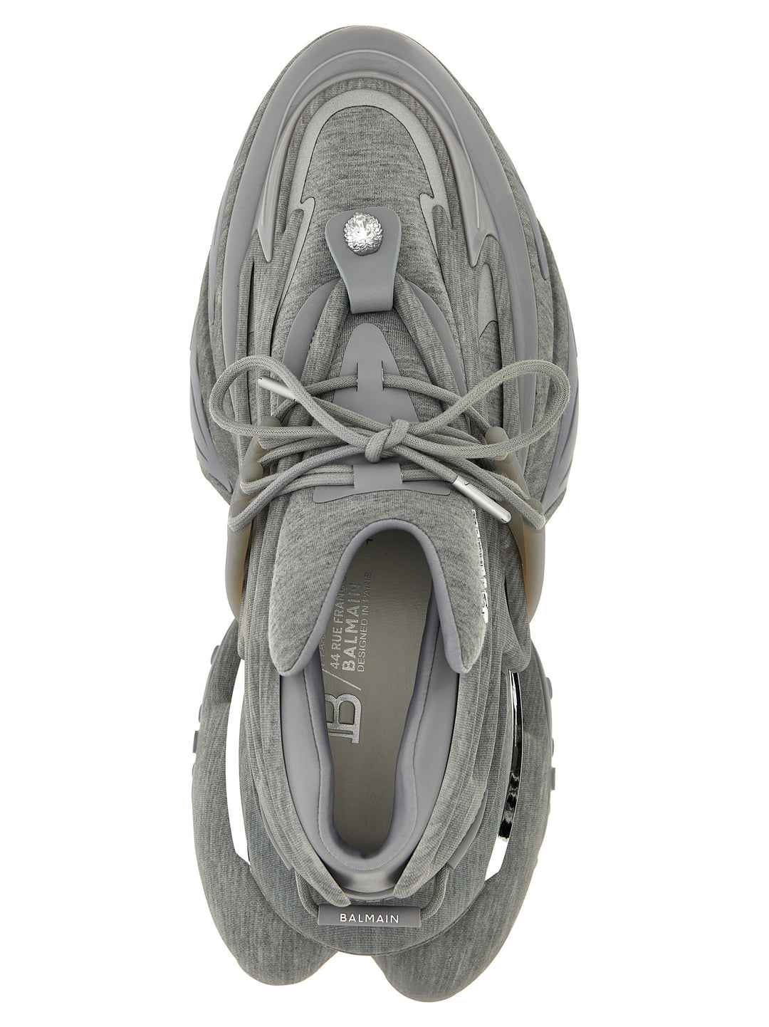 Balmain Unicorn Sneakers - Gray | 06d1a2e3d6ae7f7b27efab4b6daa1399a82df29f