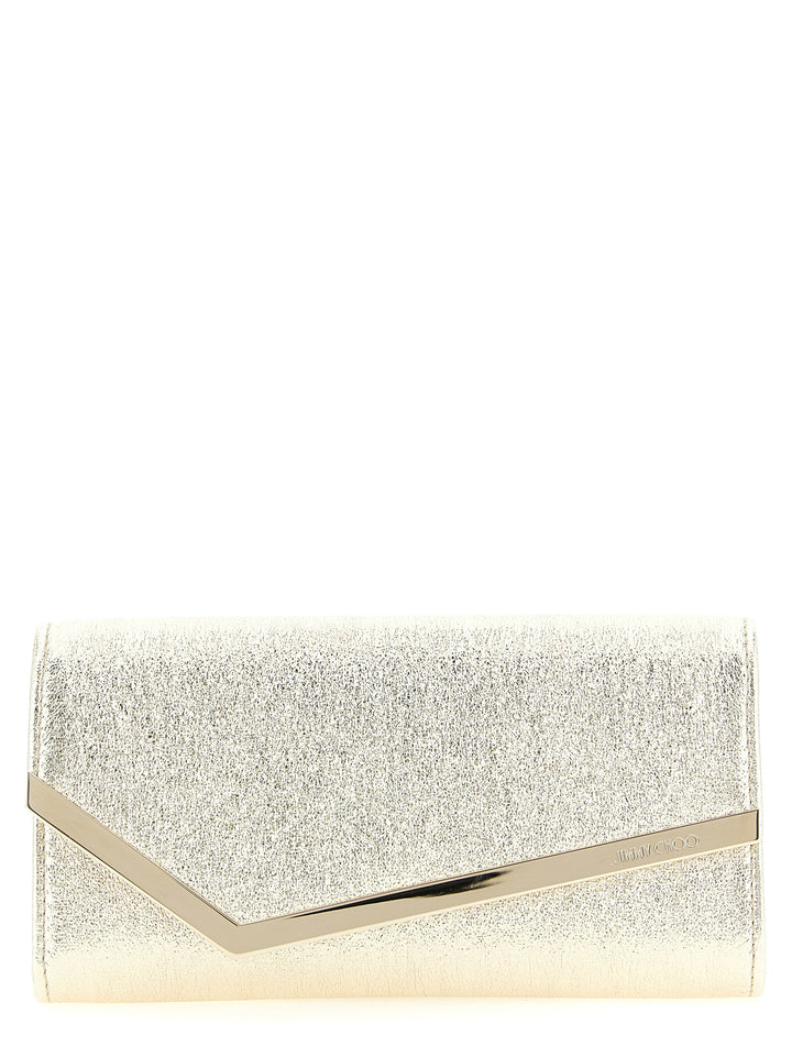 Jimmy Choo Emmie Clutch - Gold | c5db89e82126f8d6137c2b9ab266a515ef5b6ff9