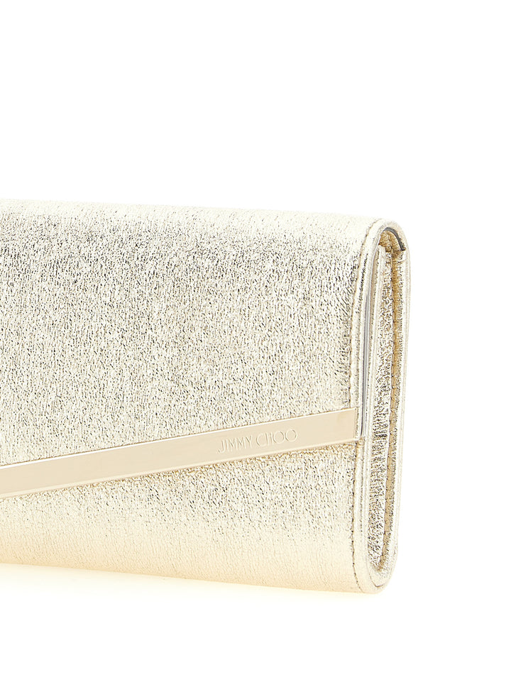 Jimmy Choo Emmie Clutch - Gold | 5d3eb722f69c86692513d9934bf70648b9b29f0d