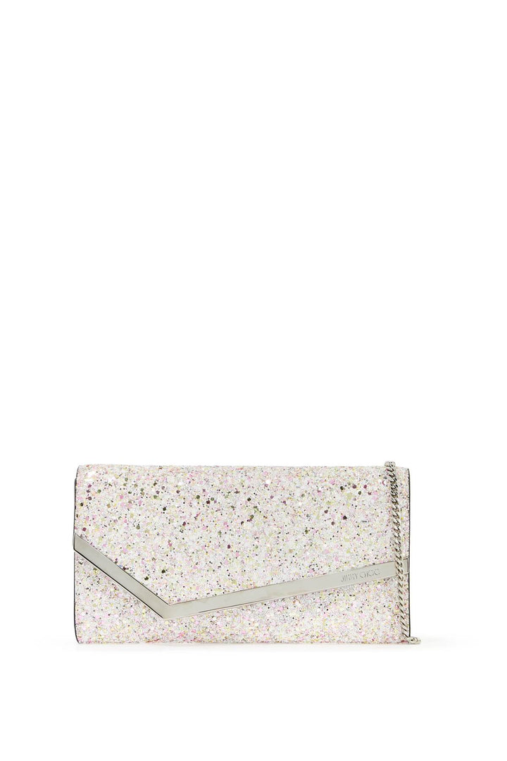 Glittered Fabric Emmie Clutch