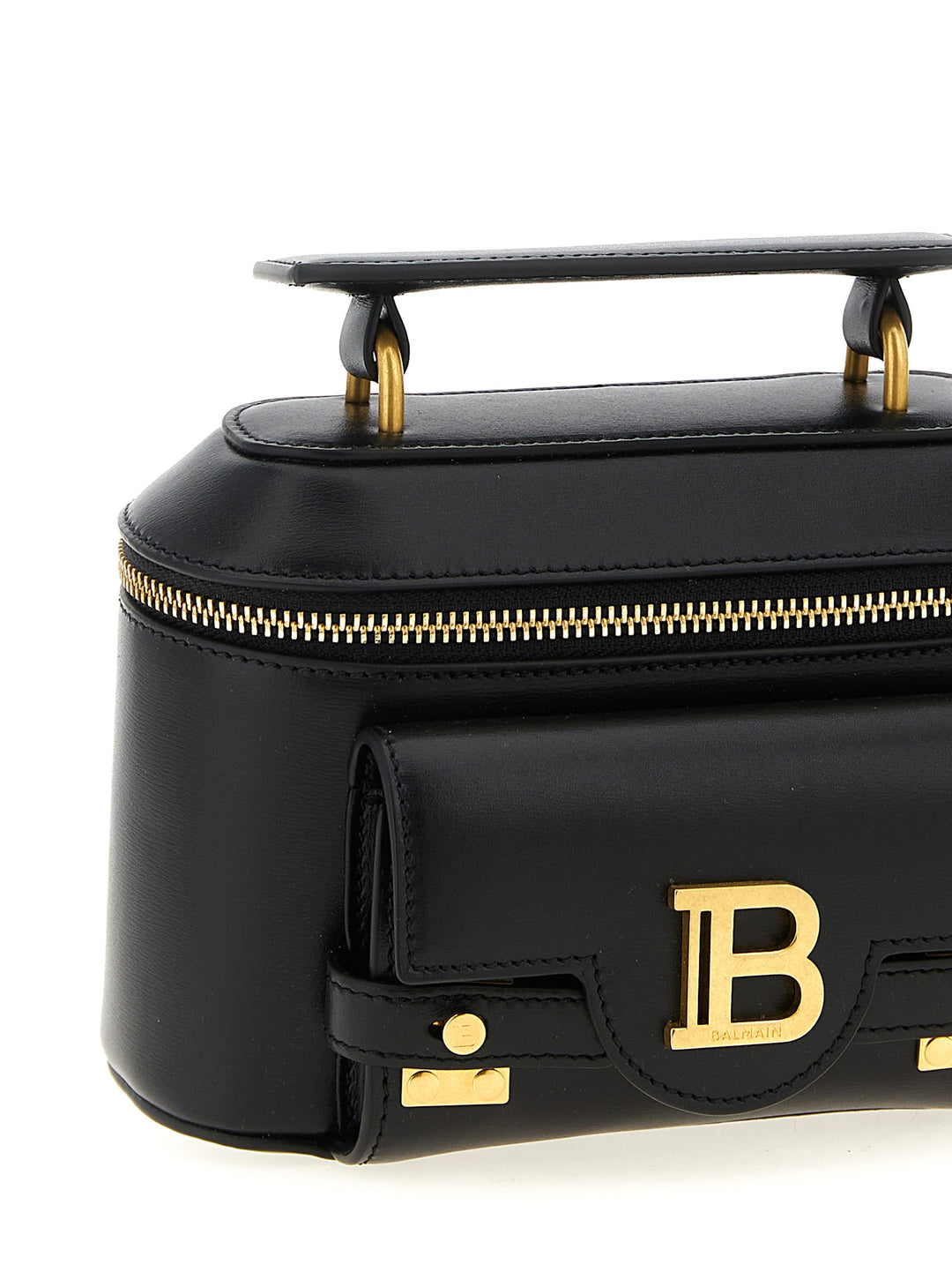 Balmain B-Buzz Vanity Hand Bags - Black | 14418c8ce04290e2e37b13754b435aaa07a115a9