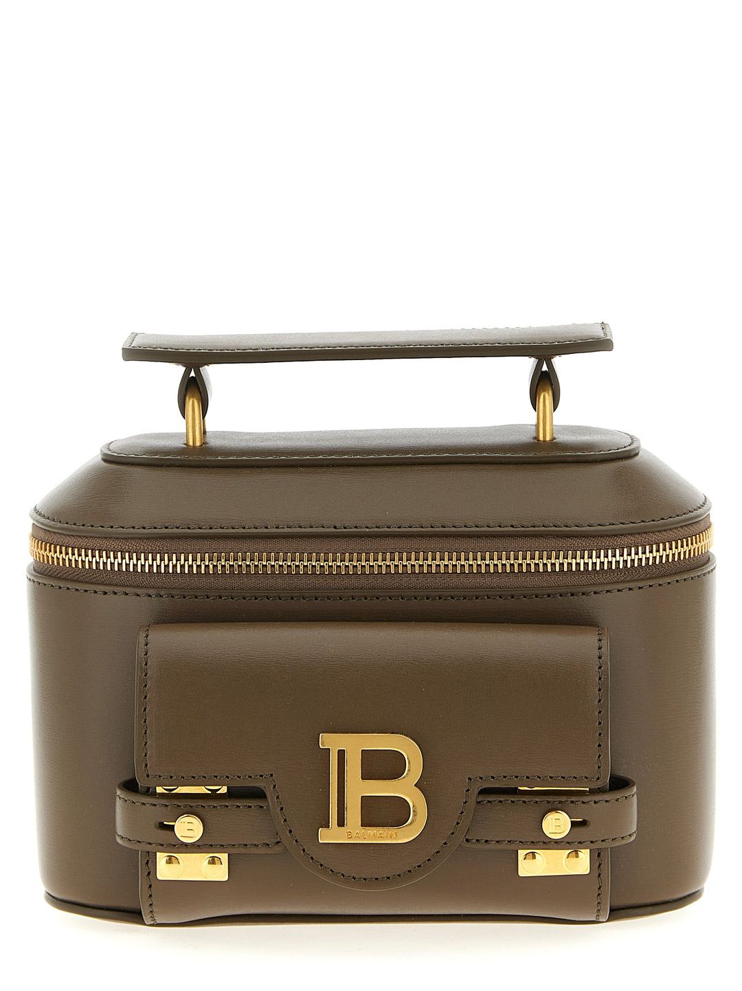 Balmain B-Buzz Vanity Hand Bags - Green | 51b9490e35941781c495dba6a3da36310bc2b6ab