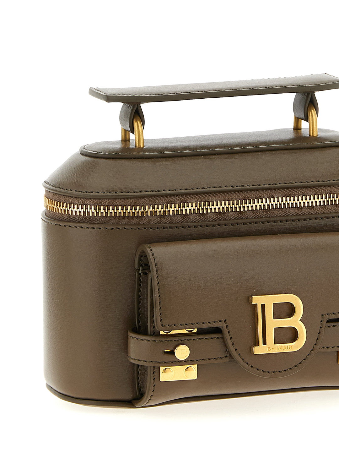 Balmain B-Buzz Vanity Hand Bags - Green | 4d3272f83ea542e2acb24f820a5c5edb12738a1e