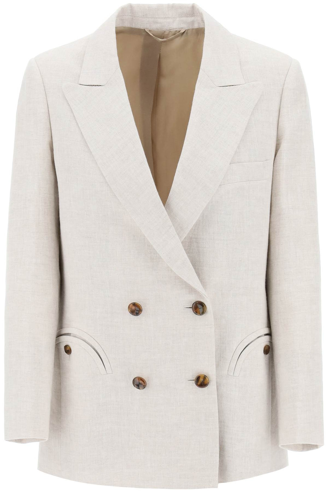 Everyday Mid Day Sun Double Breasted Blazer