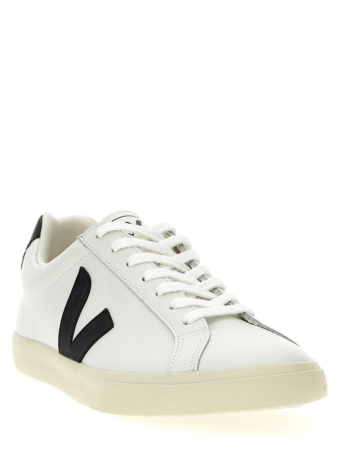 Veja Esplar Logo Sneakers - White/Black | 4c919e094db8d0aa79f36e393727a08d24d54360