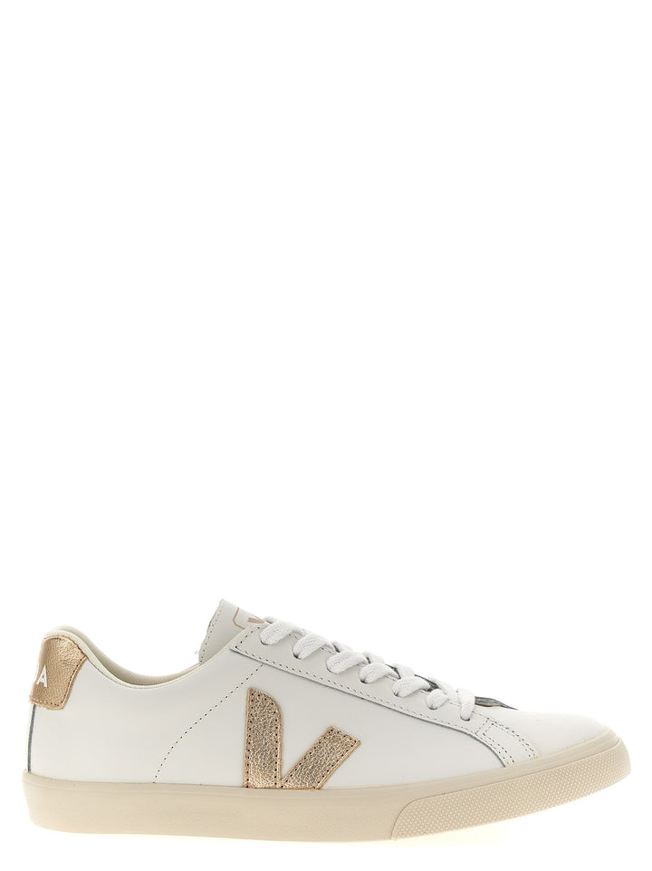 Esplar Logo Sneakers Gold