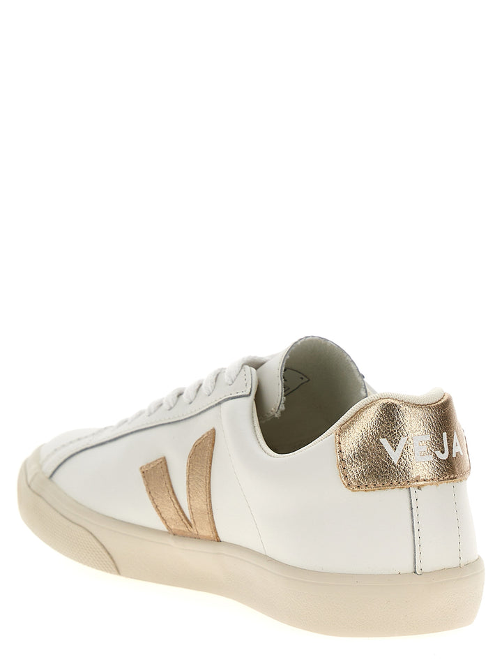 Esplar Logo Sneakers Gold