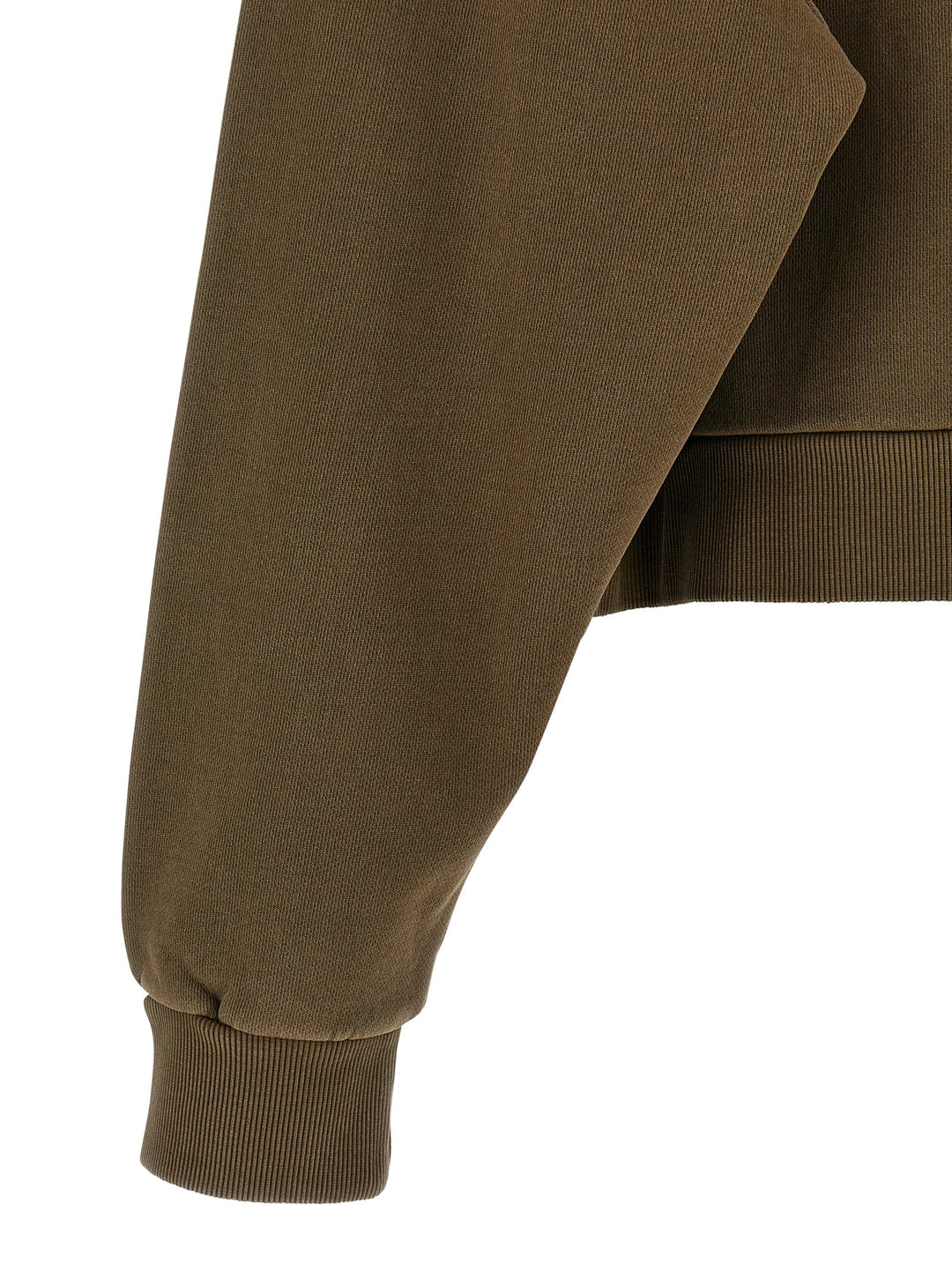 Entire Studios Eternal Zip Washed Sweatshirt - Brown | e5a084786e2ff469cfa7a064c8c4c3af71f23e9b