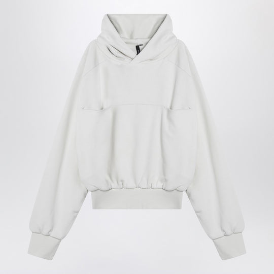 Ivory Hoodie In Cotton