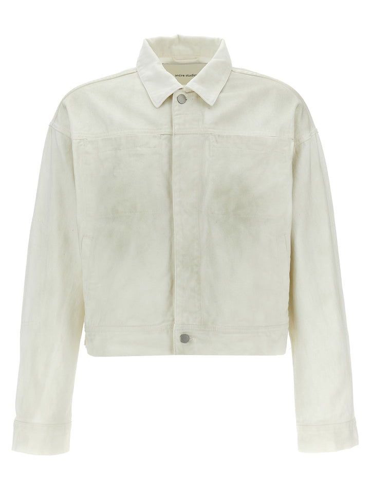 Entire Studios Gem Puffer Jackets - White | d0642161abd952caf36781be525fc49cb6550591