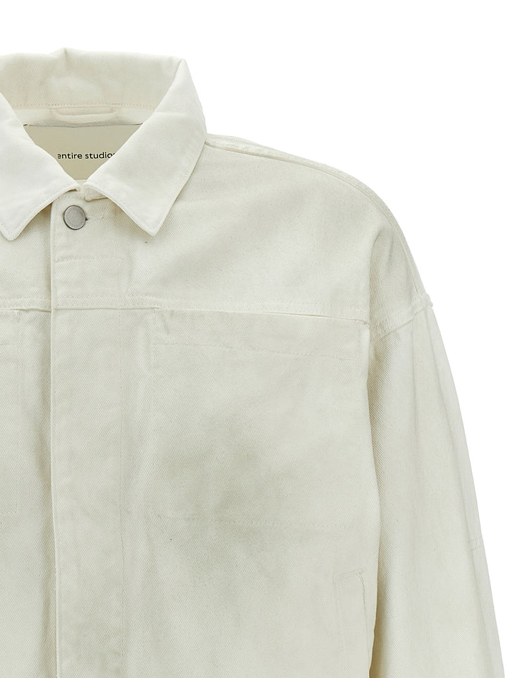 Entire Studios Gem Puffer Jackets - White | b673538f7d0ab294d29f5e24c77366092443a435