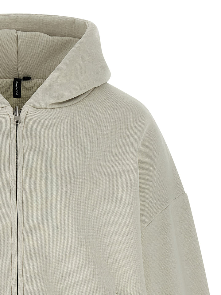 Entire Studios Thermal Sweatshirt - White | ff31438b5cd25d46088da437d7565e02bab1cb51