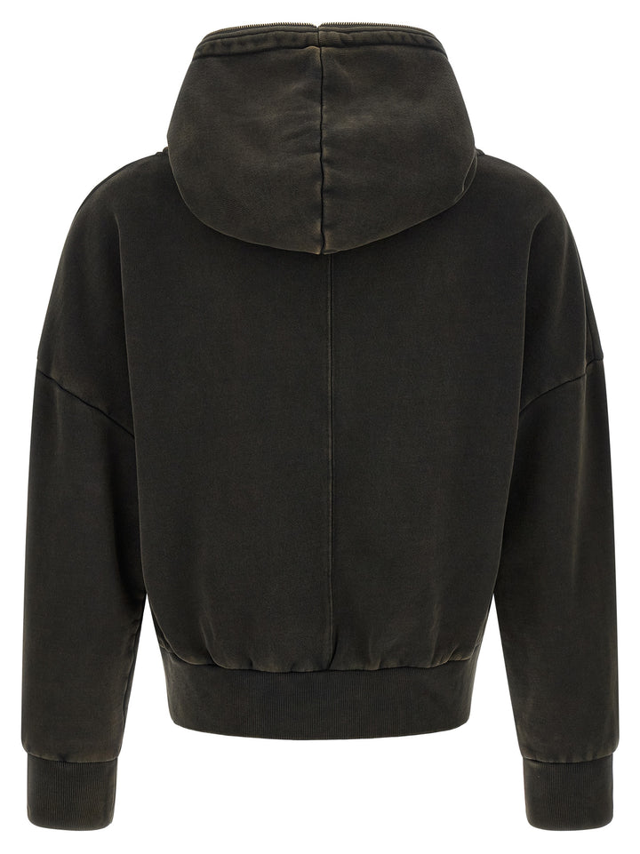 Entire Studios Zip And Hoodie Sweatshirt - Black | e588f58aaf4553cdf863ddbbd6c8dd3eece050bb