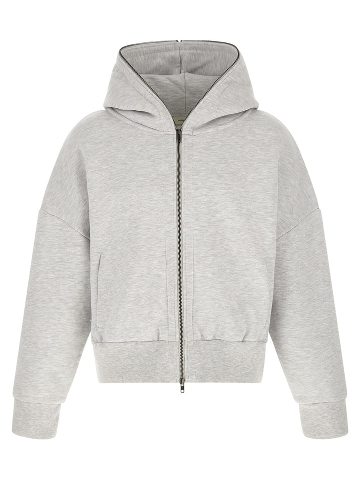 Entire Studios Eternal Zip Sweatshirt - Gray | 5684515e3c1a51450a046ee8c794a0de56ab32f4