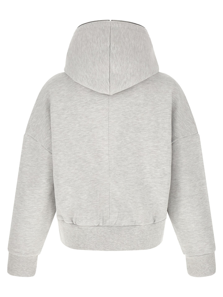 Entire Studios Eternal Zip Sweatshirt - Gray | f0ed28cf0ba00a4ffb1482e8d3b6e7154f9ad5cc