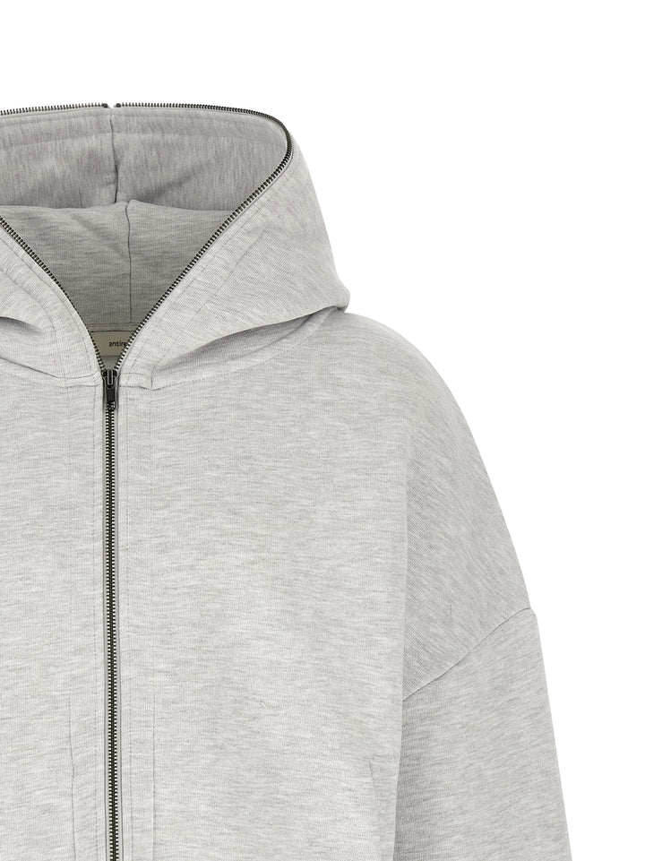 Entire Studios Eternal Zip Sweatshirt - Gray | 5b19e4549ed86bb9d335a0b942d3bb2c1b2923e1
