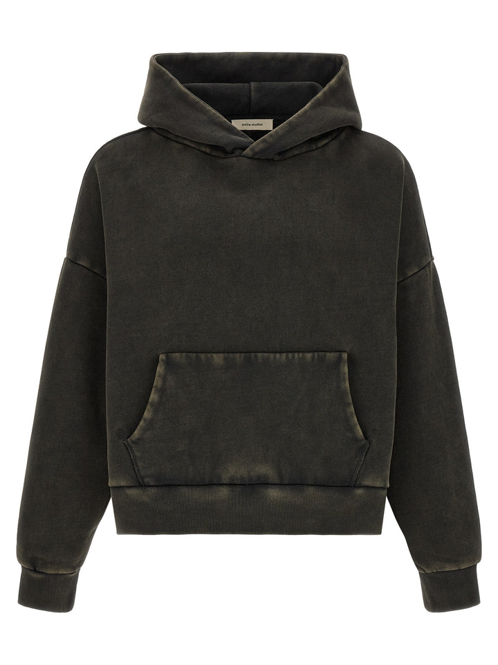 Entire Studios Heavy Hood Sweatshirt - Black | 1a53599c1b2bafeb760cd5ed2a5530529aed6c2a