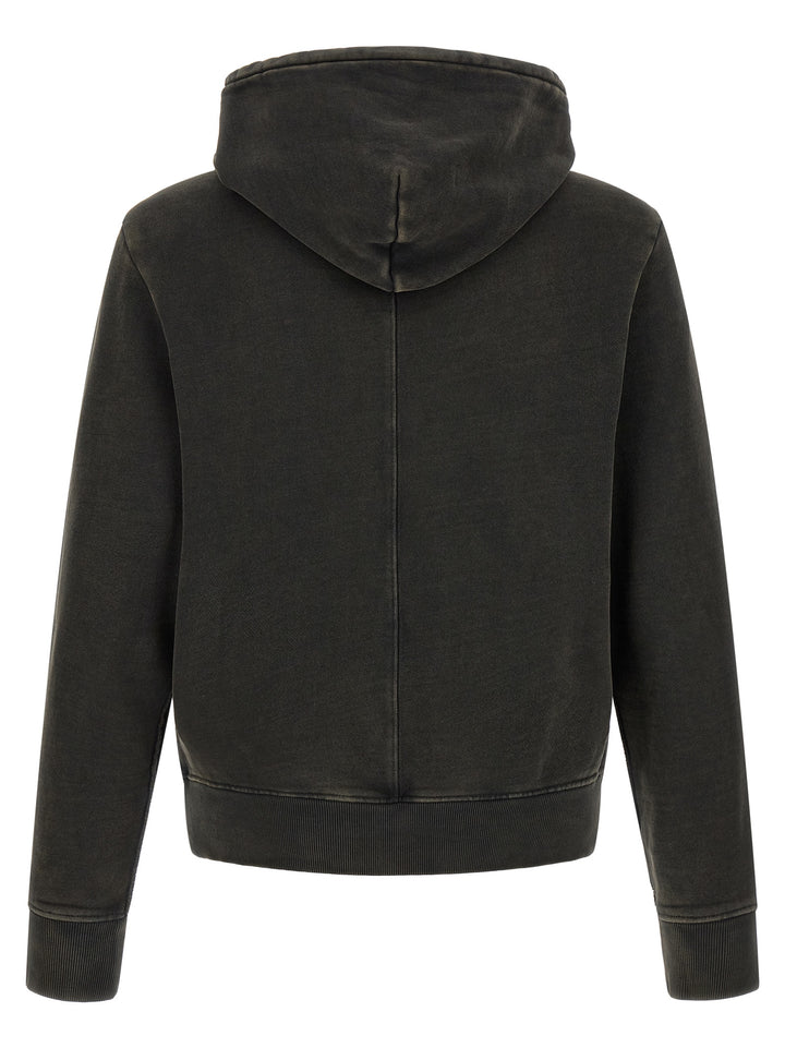 Entire Studios Zip And Hoodie Sweatshirt - Black | ac7cac5456df534dacdb6eef7cb3c6518422988f