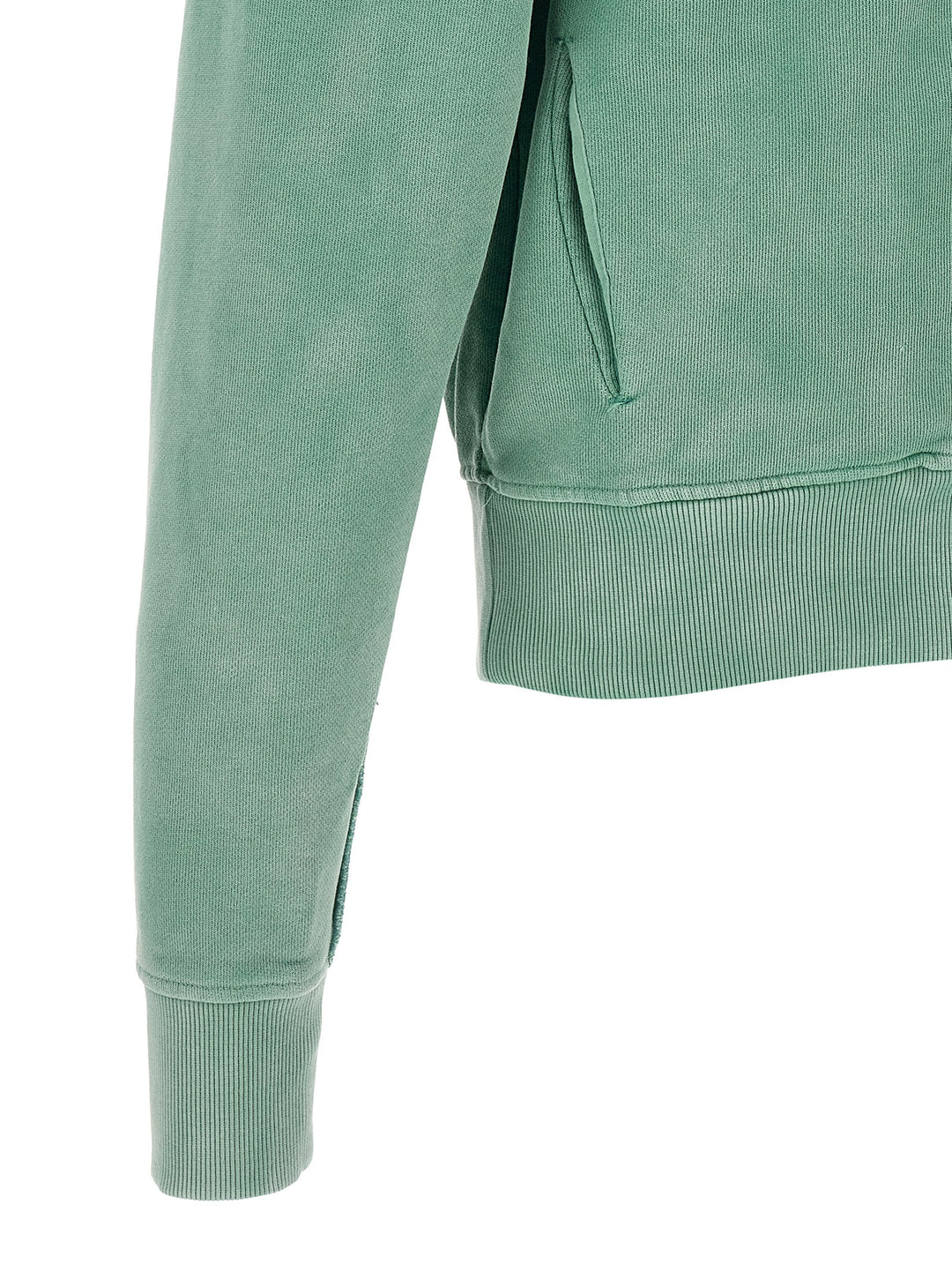Entire Studios Zip And Hoodie Sweatshirt - Green | 392ccdabe4e0581d9e1dfe41464bcd1887f81e5e