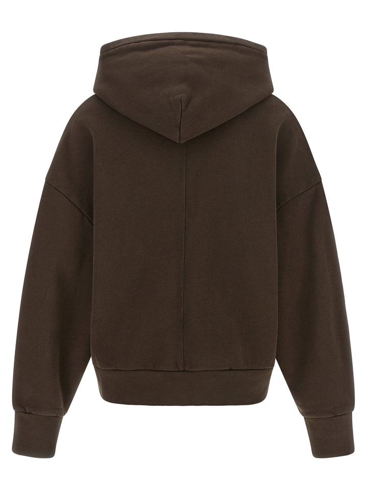 Entire Studios Zipped Hoodie Sweatshirt - Brown | 023846c4b00225d4c91d9489d2c3659c536eced2