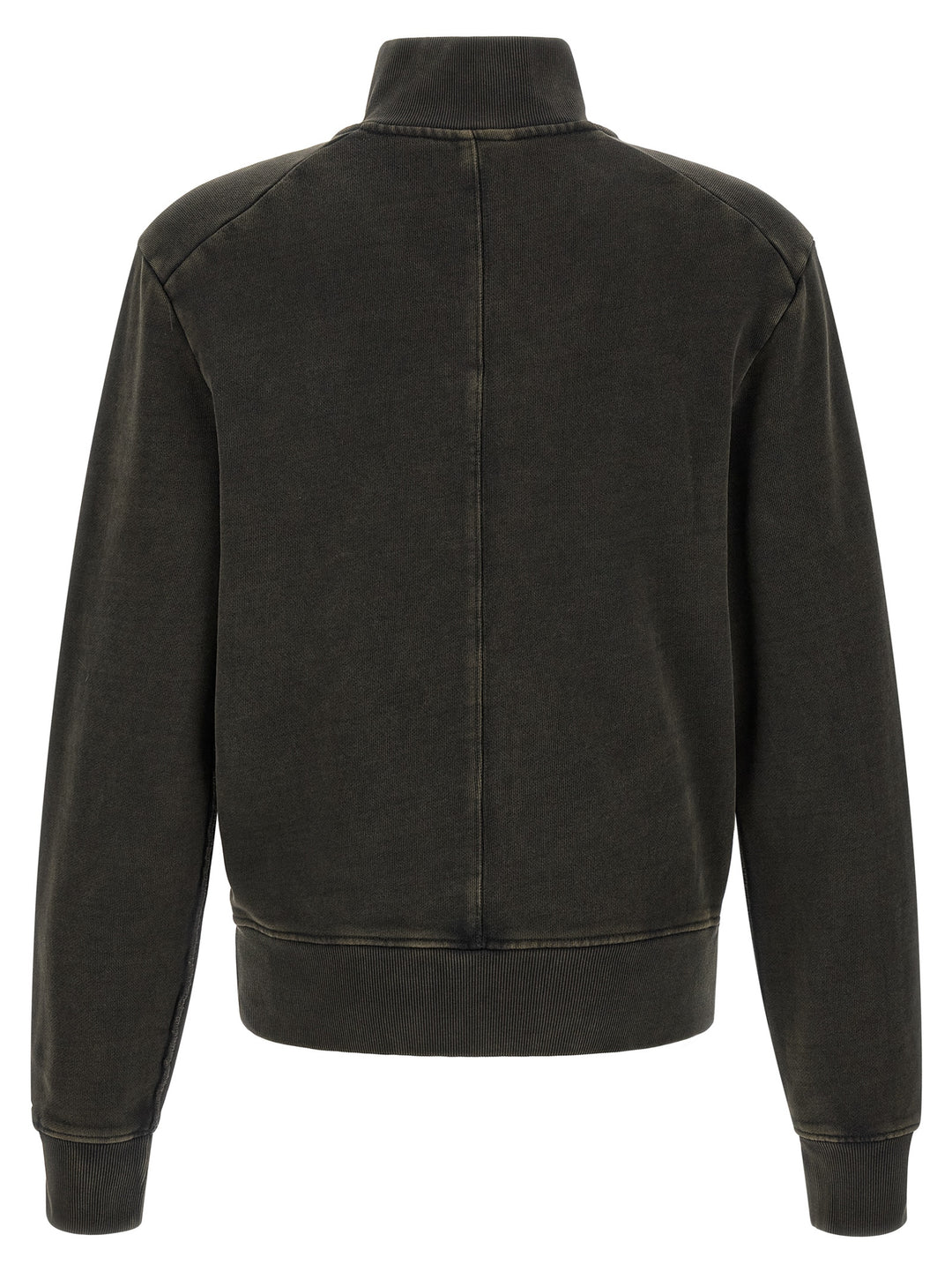Entire Studios Buttoned Turtleneck Sweatshirt Sweaters and Cardigans - Black | 58fa0625f2d5eeb0439976fd994d861624aa11ac