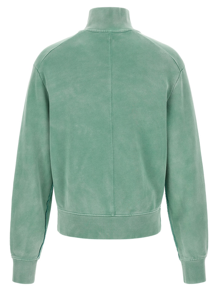 Entire Studios Buttoned Turtleneck Sweatshirt Sweaters and Cardigans - Green | 78ed37a149b473f64ce8e8c4e2c6be66541b04d4