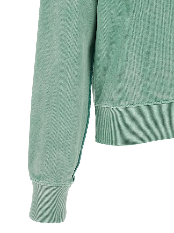 Entire Studios Buttoned Turtleneck Sweatshirt Sweaters and Cardigans - Green | 60616afeddb3656f9bfd4120d018f4589038cd8e