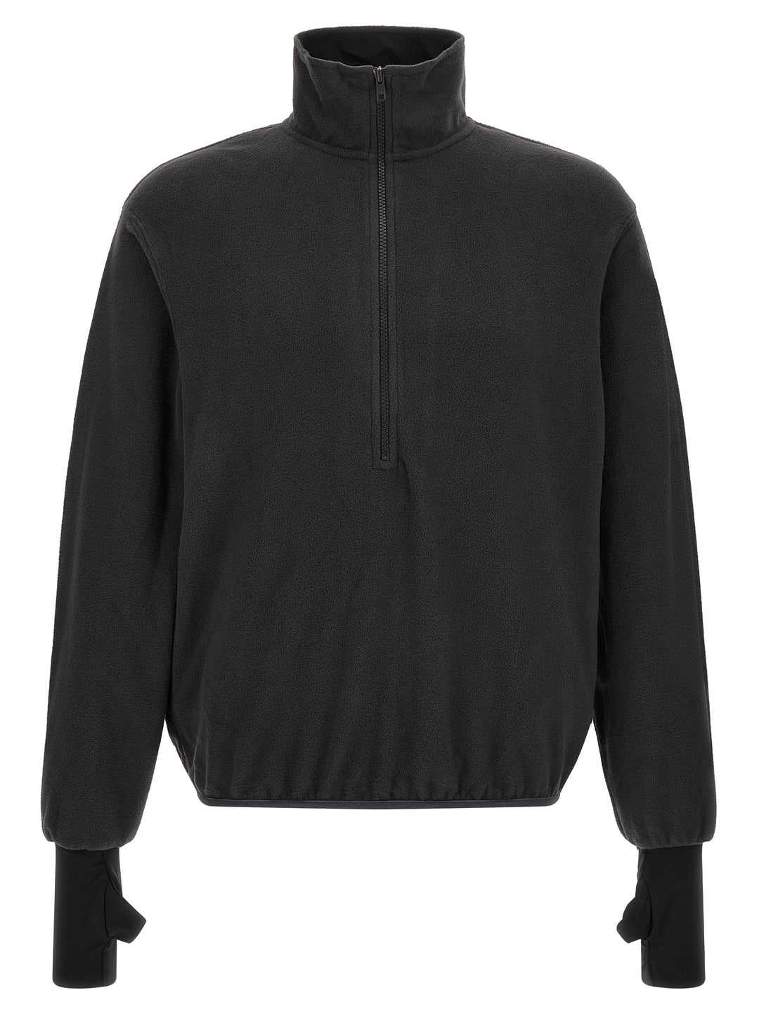 Entire Studios Shell Fleece Pullover Sweatshirt - Black | c6a3c9f0da7f8a2aa33413551606cb6c3cfd5b12