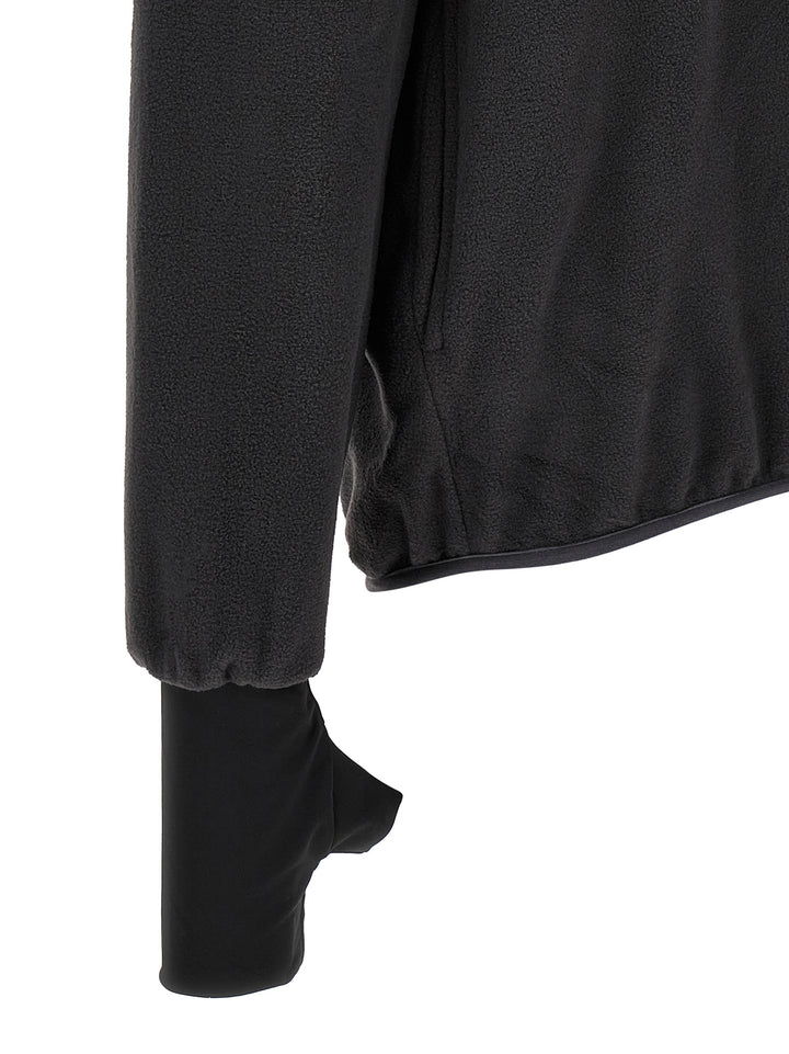 Entire Studios Shell Fleece Pullover Sweatshirt - Black | e17450963e3e1497f1f3a3f468857b2358dcd7b6