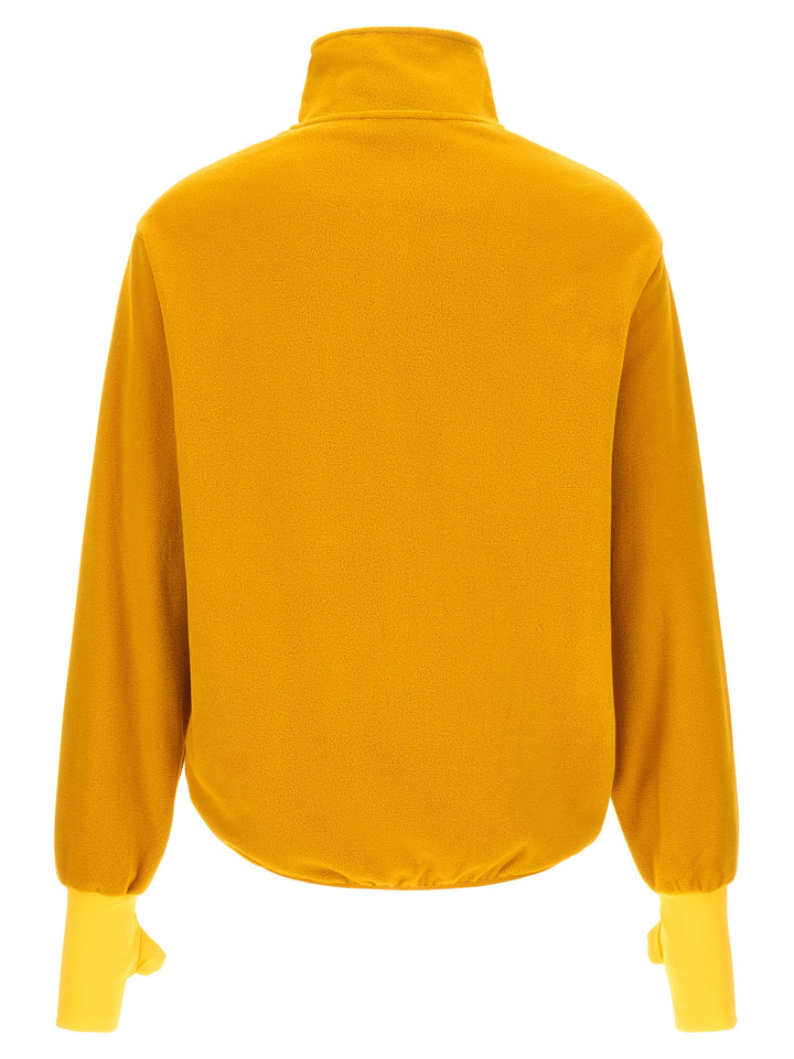 Entire Studios Shell Fleece Pullover Sweatshirt - Yellow | 56af1e2335bd529f3dd2093997bfdddeb6b2d339