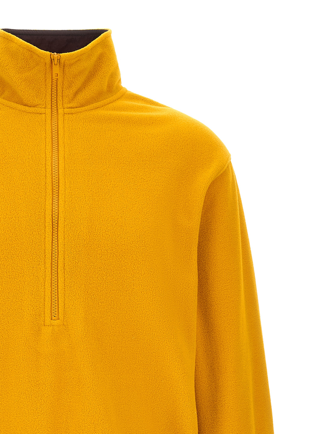Entire Studios Shell Fleece Pullover Sweatshirt - Yellow | 2917b619115938a43b1029bd36a4f24d8f335d39