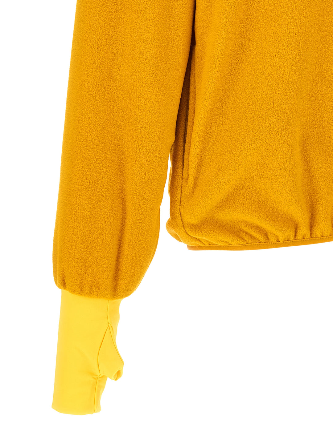 Entire Studios Shell Fleece Pullover Sweatshirt - Yellow | 1f2ae0c6294a42502dbd98e68e8f5236a568d491