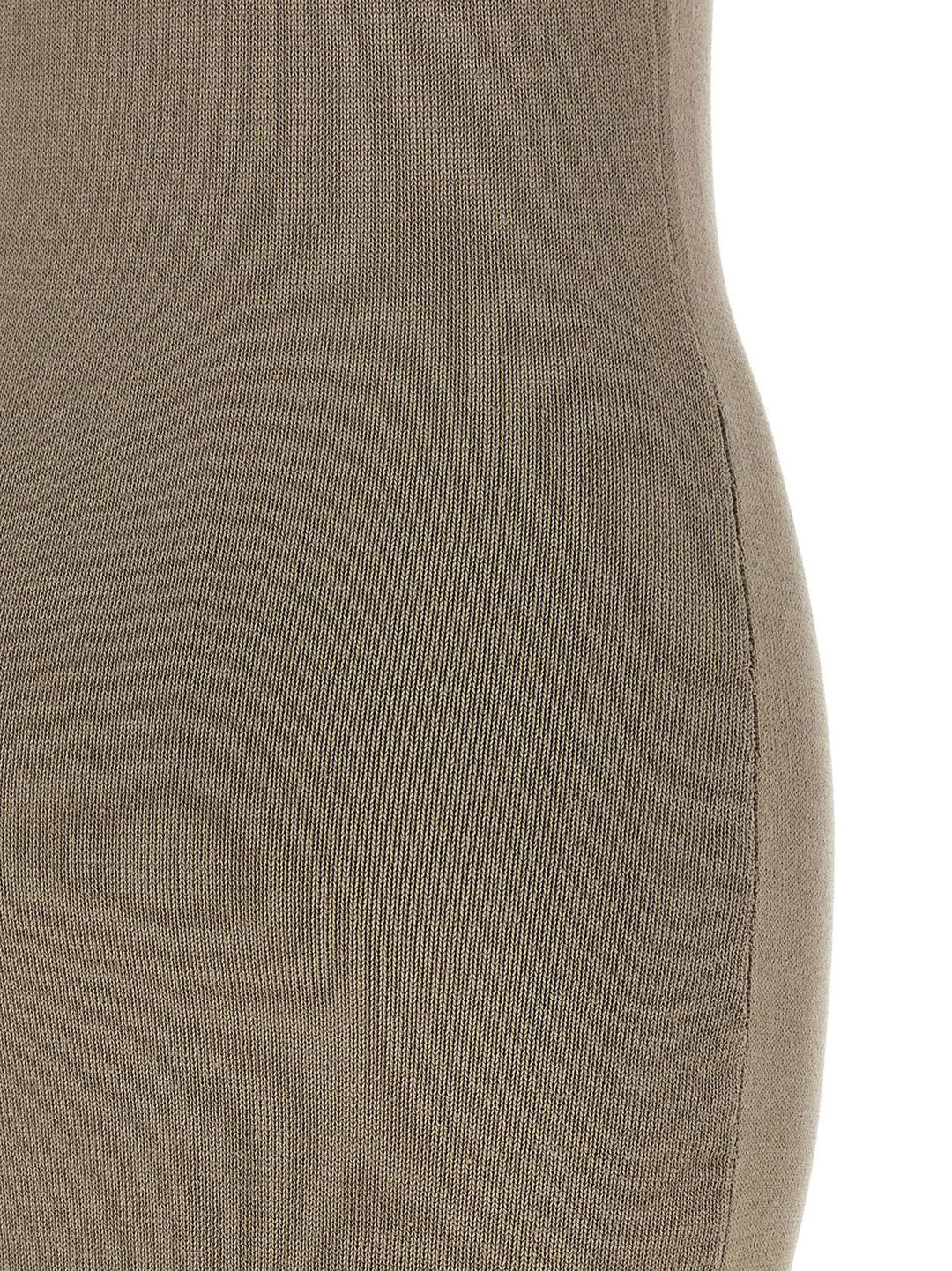 Entire Studios Raw Knit Dresses - Beige | 01647d8d88577757368c0a97c365d0b076d418db