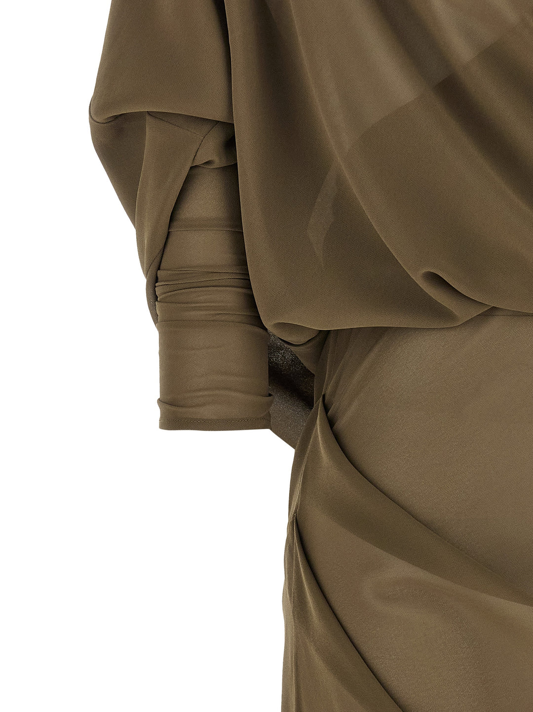 Entire Studios Asymmetrical Skirt Dress Dresses - Green | 92f672b8b2ece34babc6f2ba8eec506f77959de0