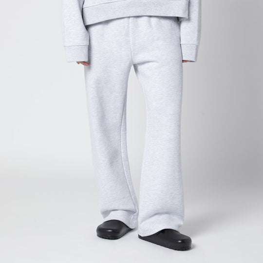 Grey Cotton Jogging Trousers