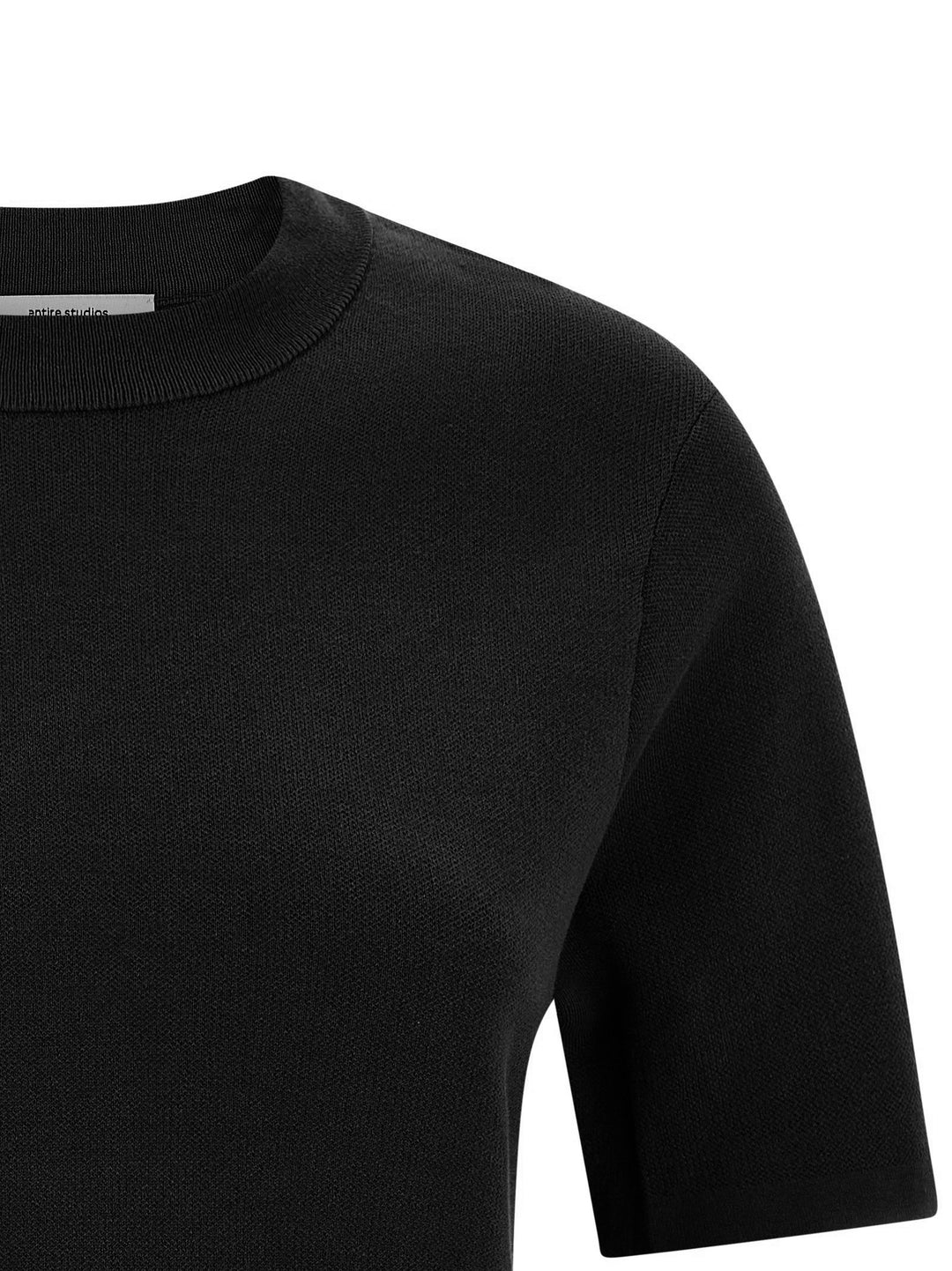 Entire Studios Mercerized Cotton T-shirt - Black | 01ade218863f9ab142ff2d5fe7c596ffb46d77b3