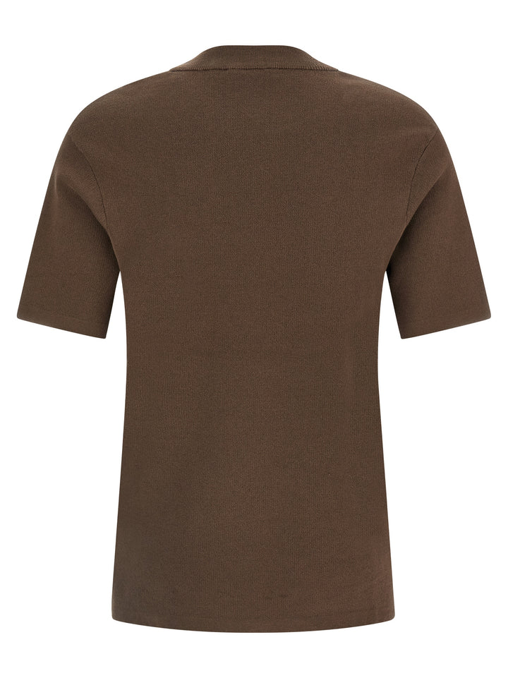 Entire Studios Mercerized Cotton T-shirt - Brown | 790ae70e616d46d5c549e4fd61501b7707169f1b