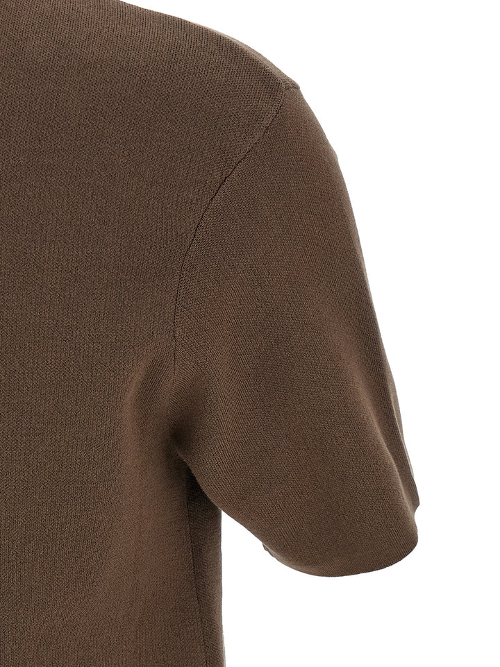 Entire Studios Mercerized Cotton T-shirt - Brown | 81afc13f47c0ee46c7fa74f374c67f7cb3ed7117