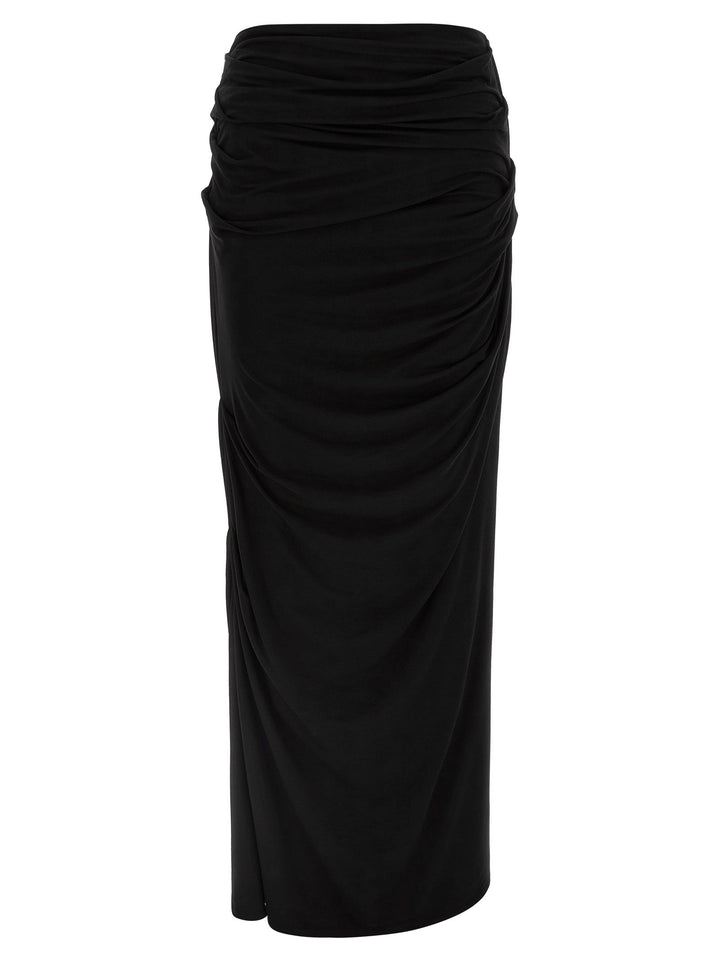 Entire Studios Drape Skirts - Black | d422df523707c590739d58f7b718b626e0d0f0e2