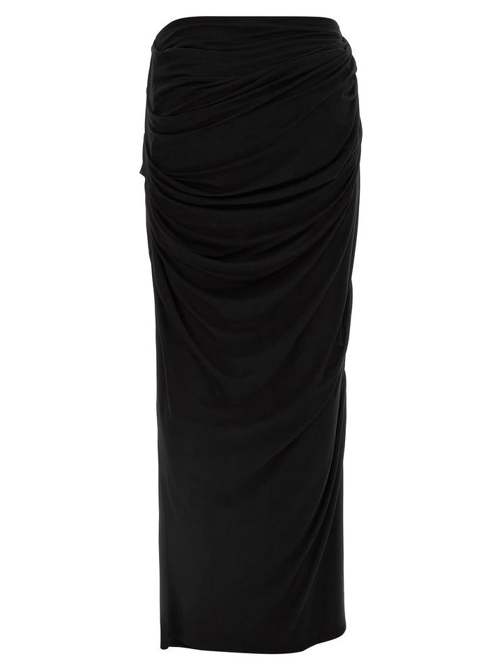 Entire Studios Drape Skirts - Black | e06ad6f791df70db7a47359ea283a667970a2d64