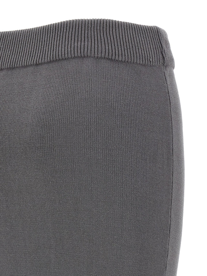 Entire Studios 'Raw Knit Skirt Skirts - Gray | e71901634a0617b743428086f73bb0a9e44b634e