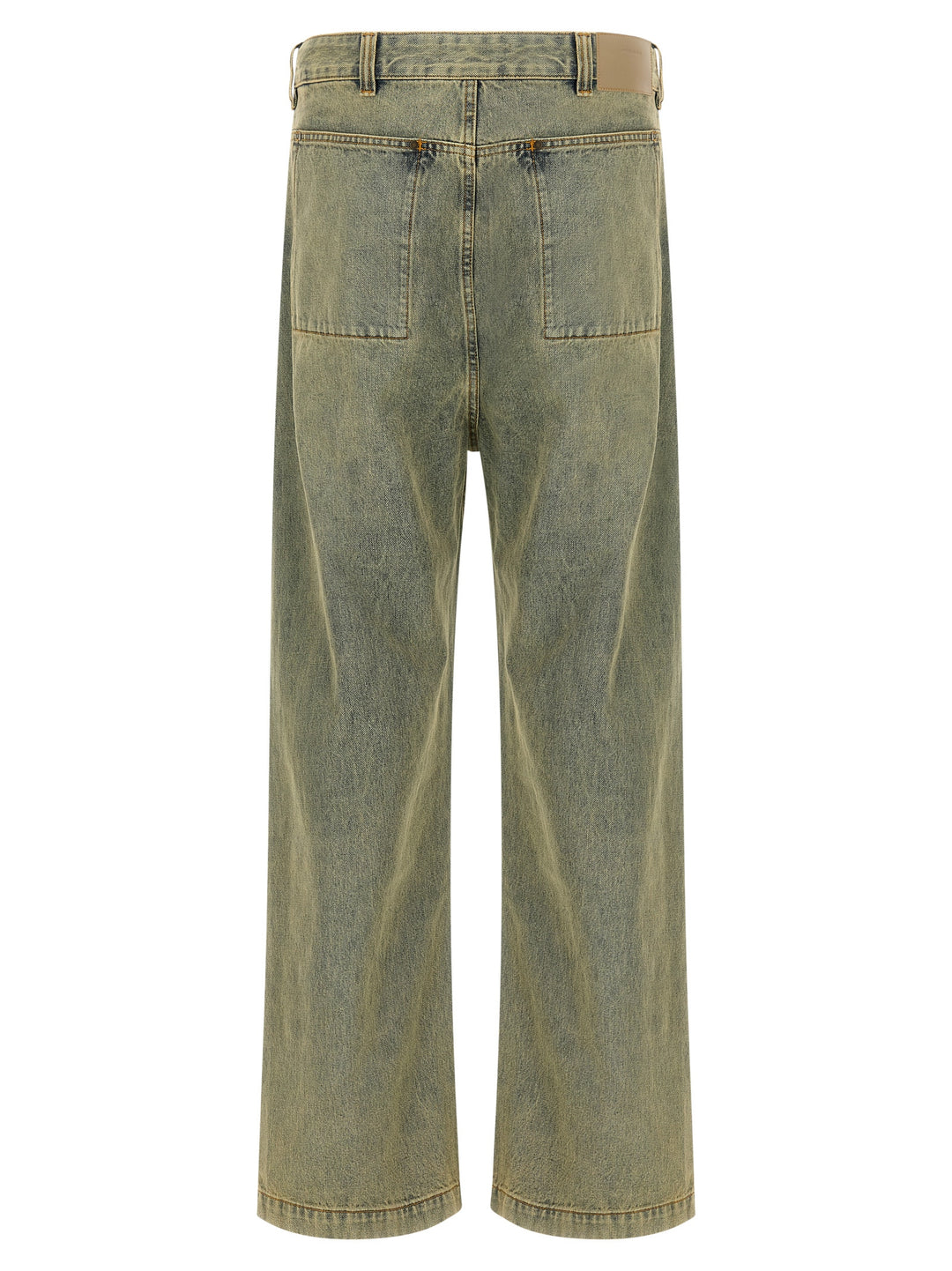 Entire Studios Gem Surface Wave Jeans - Yellow | 36dec20342007aab76a9b7788d67a619d8d284d2