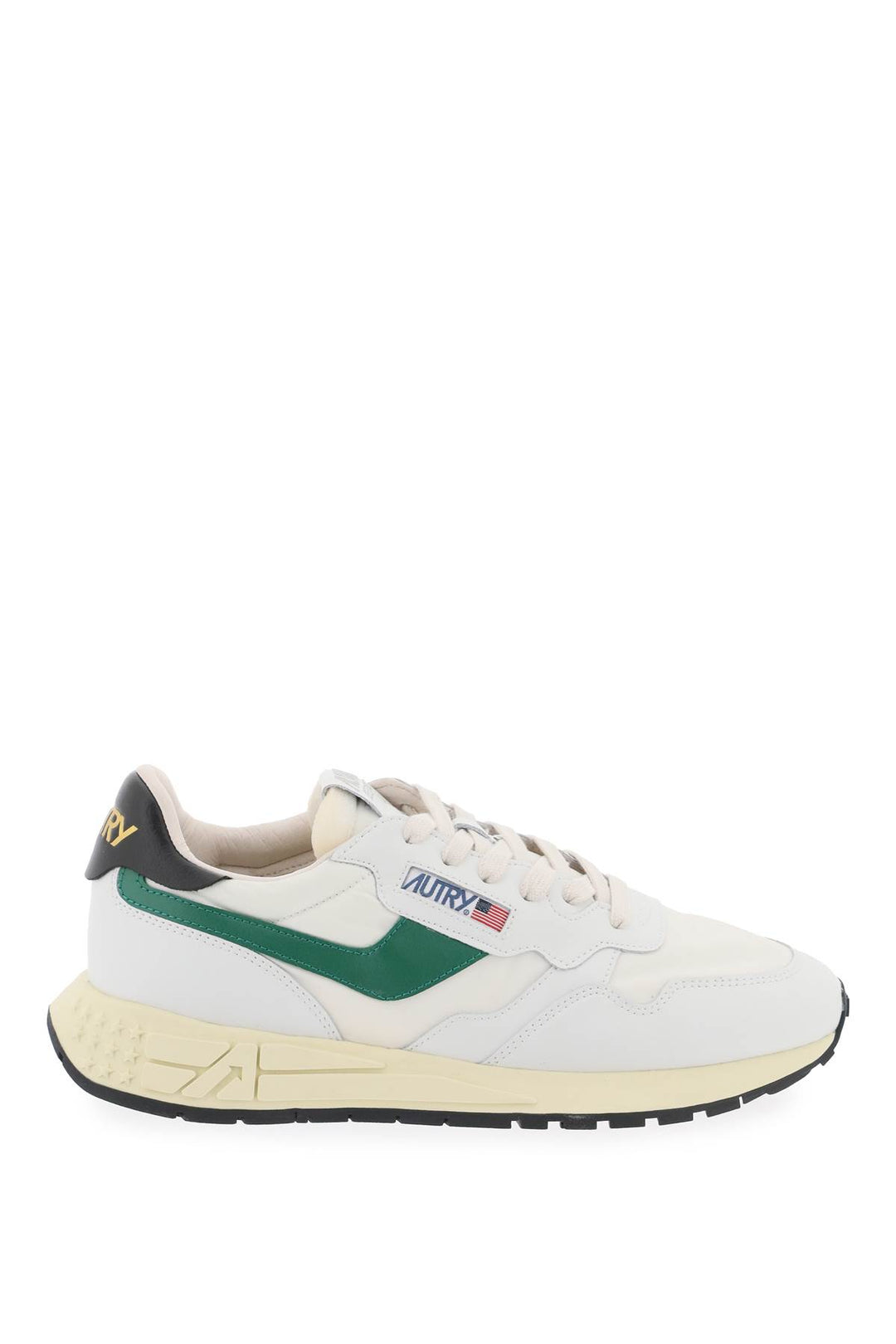 Sneakers Reelwind Low In Nylon E Pelle